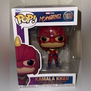 Funko Pop! Ms. Marvel Kamala Khan - Red and Gold